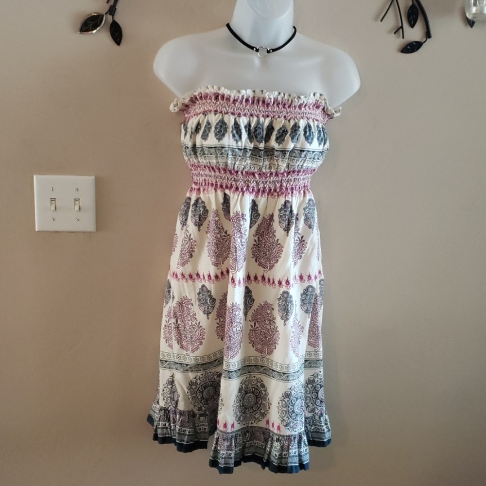 Passport strapless tube top dress